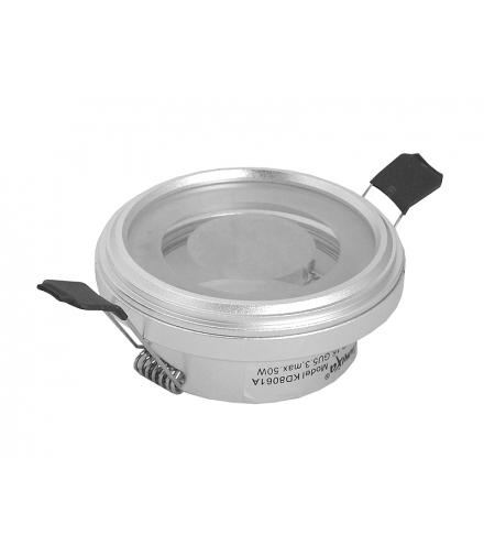 Oprawka MR16 Silve stała srebrny/szkło gwint Lumixa KD8061A