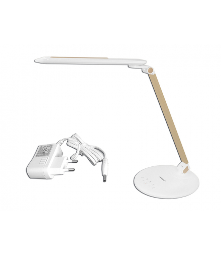 Lampka biurkowa 72-LED TS-1806 8W sterow.dotykowe 3 barwy światła 2700K/4000K/7000K automatuczne wyłączanie LXTS1806
