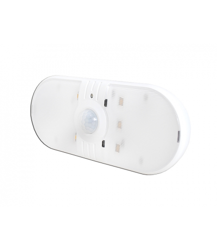 lampka LED 3W z czujnikiem ruchu/zmierzchu, 3000K, 3xAAA, uchwyt magnetyczny LTC L6002