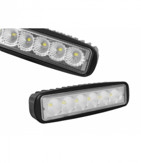 Lampa robocza 6 LED, 18W 9V-60V FLOOD OFF ROAD. LXLA200