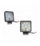 Lampa robocza 9 LED 27W, 9V-60V kwadratowa FLOOD OFF ROAD. LXLA201