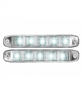 ŚWIATŁA DZIENNE 10LED/10W, IP67, 6500K LTC LA216