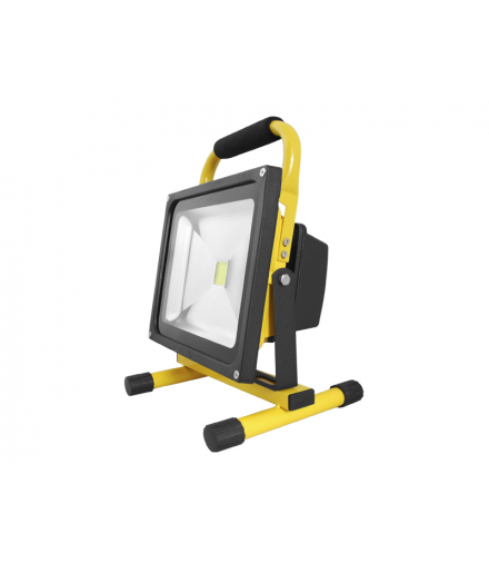 Lampa robocza LED z akumulatorem, 50W, ładowarka 12V/230V LTC LA315