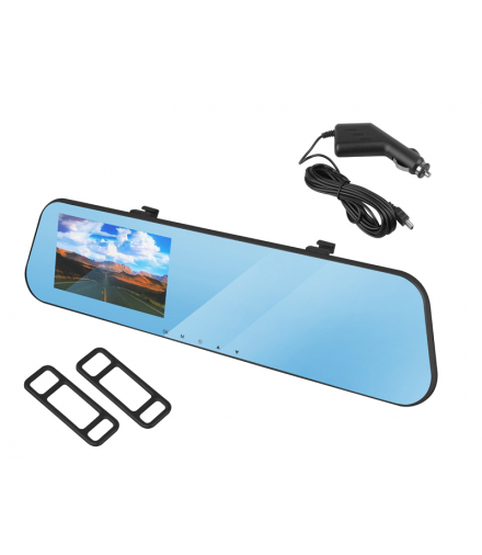 Wideorejestrator samochodowy DVR w lusterku , LCD 4.0" LTC DVR204