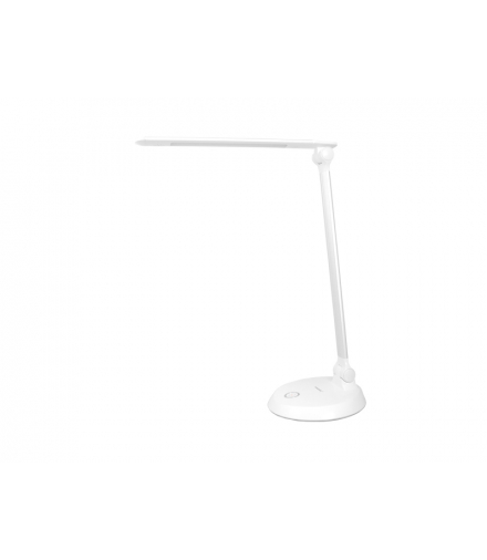 Lampka biurkowa TS-1808 60-LED 6W, potrójna regulacja temp.barwowej 2700K/4000K/7000K, srebrna. LXTS1808S