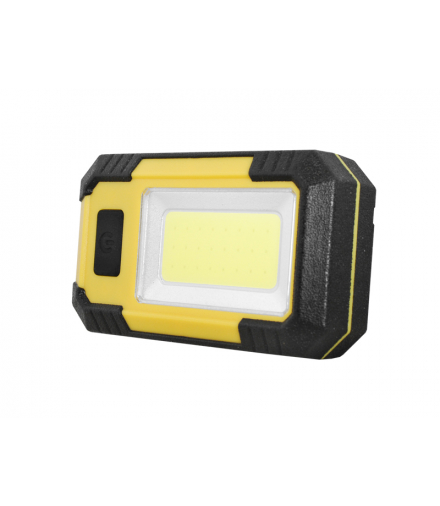 Lampa robocza LED COB 10W 6000K/IP44 z akumulatorem i mag. 600lm+USB CHARGING 4000mAh. LXLA317