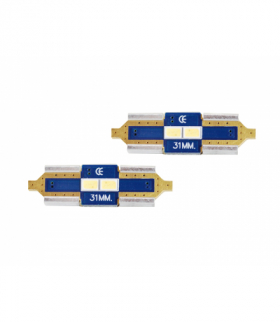 Żarówka LED CANBUS 31mm 2x3623 12V, światło białe zimne LTC SA59