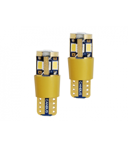 Żarówka LED CANBUS T10, 9x3623, 9-30V, światło białe zimne LTC SA69