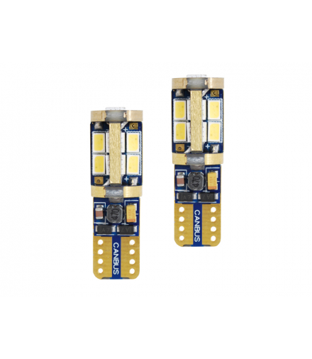 Żarówka LED CANBUS T10, 17x3623, 12V, światło białe zimne LTC SA71
