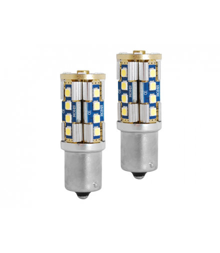 Żarówka LED CANBUS 1156, 20x3030, 9-30V, światło białe zimne LTC SA73