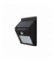 Lampa solarna ścienna LED SMD 6W + czujnik ruchu, czarna. LXLS01