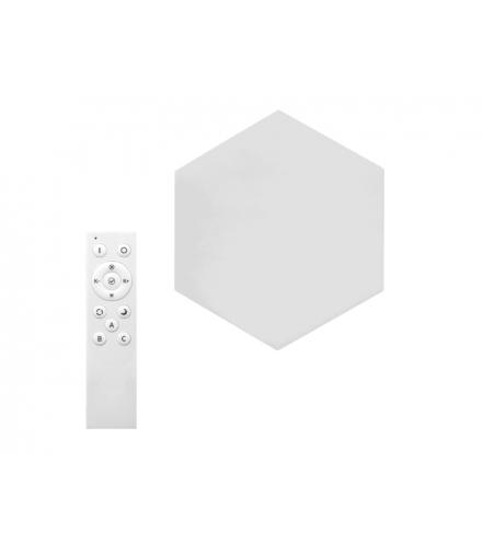 Plafon LED HEX z pilotem IP54 24W 3000-6500K, NEW. LXLA0014