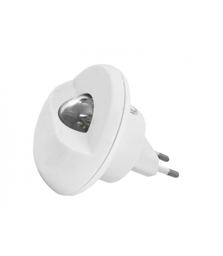 Lampka nocna z czujnikiem zmierzchu, 1W. LXQM244