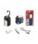 Lampa warsztatowa COB LED Z AKUMULATOREM, ŁADOWARKA 12V i USB 230V LXL016