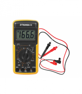 Miernik cyfrowy multimetr igłowy DT-9208A. LXDT9208A