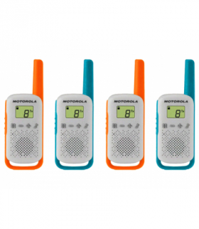 Krótkofalówki Motorola PMR Talkabout T42, czteropak. LXT42/4