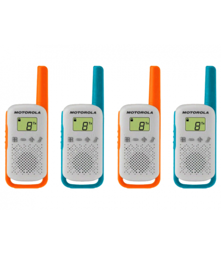 Krótkofalówki Motorola PMR Talkabout T42, czteropak. LXT42/4