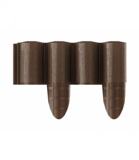 Palisada ogrodowa Cellfast Eco, brązowa, 8,5 cm/ 2,4 m 34-031