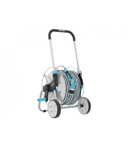 Zestaw wózek + wąż ogrodowy 1/2" 50 mb Explorer 50+ HYDRAULIC JACK 2T 55-060