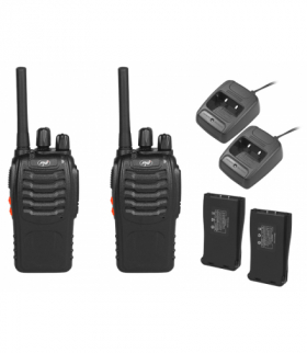 Krótkofalówki PNI PMR R40 PRO 0,5 W, 1200 mAh, ASQ, TOT, zestaw 2 szt. LXPMR40