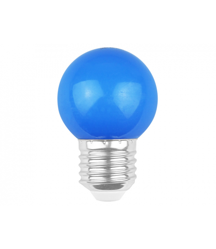 Girlanda świetlna ogrodowa, Zestaw żarówek LED E27/G45/2 W, niebieska, 5szt. LXLO6
