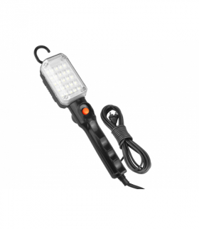 Lampa warsztatowa 25 x LED SMD, 230 V, kabel 10 m, magnes. LXLL7808