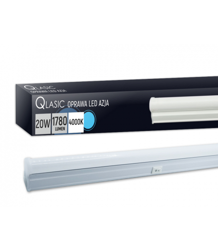 Oprawa LED T5 QLASIC 20W/NEUTRALNY 1780LM 120CM, AZJA, DIOLED, LA8410