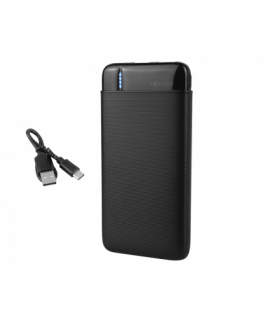 Forever power bank TB-100L 10000 mAh czarny LXGSM099219