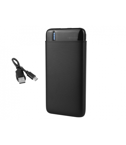 Forever power bank TB-100L 10000 mAh czarny LXGSM099219