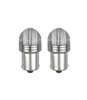 Żarówki samochodowe STANDARD CLEAR 9SMD 1156 BA15S WHITE 12V 2szt. LX02953
