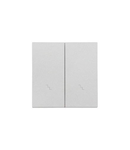 Klawisz pojedynczy z piktogramem schody do SW6M Aluminium mat Simon55 TKW6/143