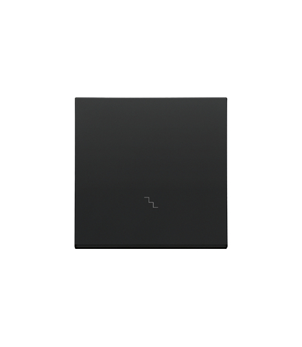 Klawisz pojedynczy z piktogramem schody do SW6M Czarny mat Simon55 TKW6/149