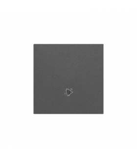 Klawisz pojedynczy z piktogramem dzwonek do SP1M Grafitowy mat Simon55 TKWD1/116