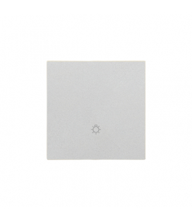 Klawisz pojedynczy z piktogramem światło do SP1M Aluminium mat Simon55 TKWS1/143