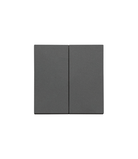 Klawisz podwójny do SW62WM, SW72M Grafitowy mat Simon55 TKW6/2/X/116