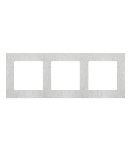 Ramka 3-krotna Nature Inox klasyczny Simon55 TRN3/188