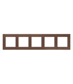 Ramka 5-krotna Nature Orzech Simon55 TRN5/187