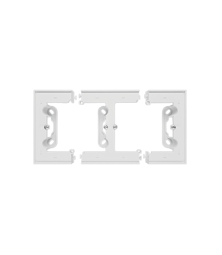 Puszka natynkowa 2-krotna do ramek LINE i DUO. Wyokość 40mm Jasnoszary mat Simon55 TPN2/114