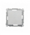 Przycisk roletowy moduł 10 A, 250 V, szybkozłącza Aluminium mat Simon55 TZP1K.01/143