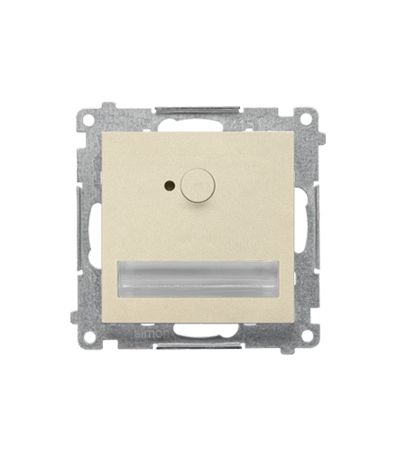 Oprawa oświetleniowa LED 14 V z czujnikiem ruchu 0,64 W. Barwa ciepła biała 3100 K Szampański mat Simon55 TOSC3K14.01/144