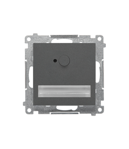 Oprawa oświetleniowa LED 14 V z czujnikiem ruchu 0,62 W. Barwa neutralna 4200 K Grafitowy mat Simon55 TOSC4K14.01/116