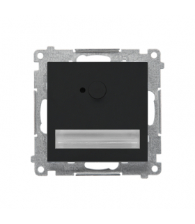 Oprawa oświetleniowa LED 14 V z czujnikiem ruchu 0,62 W. Barwa neutralna 4200 K Czarny mat Simon55 TOSC4K14.01/149