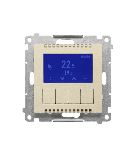 Termostat programowalny z wyświetlaczem moduł Szampański mat Simon55 TETD1A.01/144