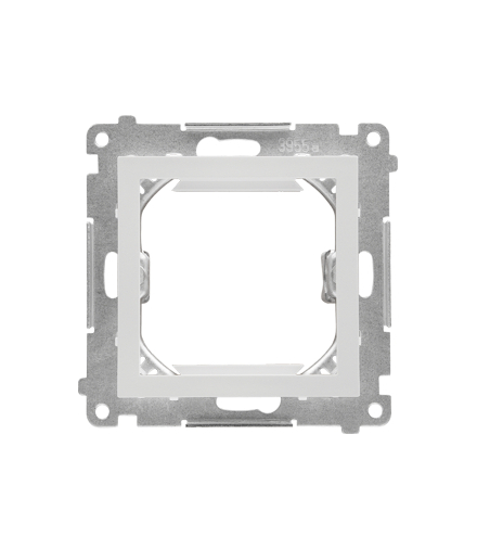 Adapter przejściówka na osprzęt standardu 45 × 45 mm Jasnoszary mat Simon55 TA45.01/114