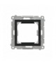 Adapter przejściówka na osprzęt standardu 45 × 45 mm Czarny mat Simon55 TA45.01/149