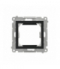 Adapter przejściówka na osprzęt standardu 45 × 45 mm Czarny mat Simon55 TA45.01/149