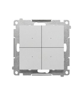 CONTROL B - Nadajnik bateryjny Wi-Fi, moduł Aluminium mat Simon55 TENB1W.01/143