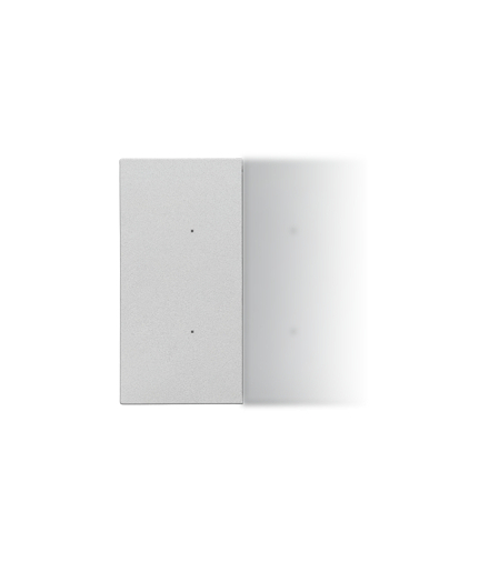 Klawisz połówkowy bez piktogramu do produktów elektronicznych Aluminium mat Simon 55 Simon55 TKE20/143