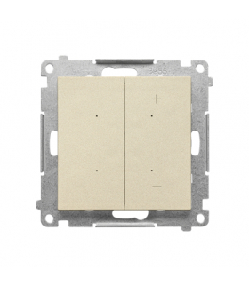 DIMMER W – Ściemniacz do pasków LED-owych, sterowany smartfonem moduł Szampański mat Simon55 TESW1W.01/144
