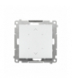 SHUTTER - Sterownik przyciskowy do obsługi rolety, żaluzji, markizy, firany, sterowany smartfonem, moduł Biały mat Simon55 TEZ1W.01/111
